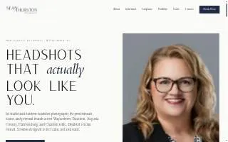 Sean Thurston Photography website