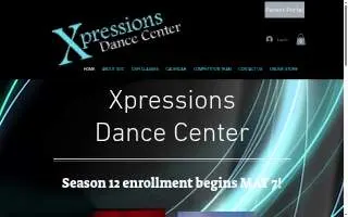Xpressions Dance Center website