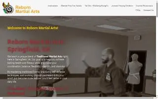 Reborn Martial Arts website