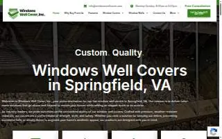 Windows Well Cover, Inc. website