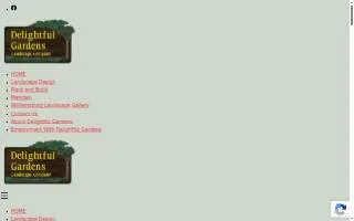 Delightful Gardens Landscape Company website