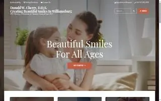 DW Cherry DDS website