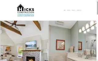 Hicks Construction Inc. website