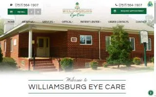 Williamsburg Eye Care Drs. Lundberg, Lodwick & Ambrose, Optometrists website