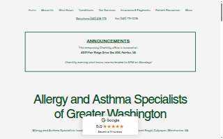 Allergy and Asthma Specialists of Greater Washington