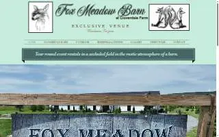 Cloverdale Barn website