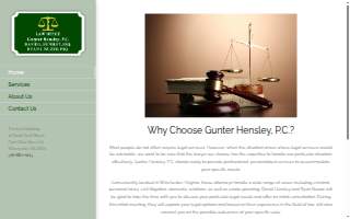 Gunter Hensley PC