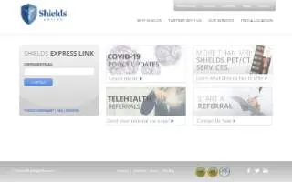 Shields Movers And Staffers, LLC website