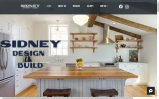 Sidney Design & Build website