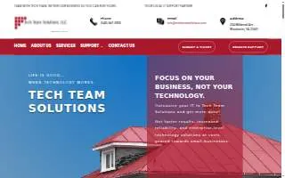 Tech Team Solutions, LLC website