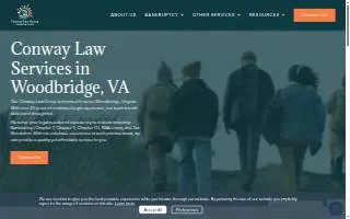 Conway Law Group of Woodbridge website