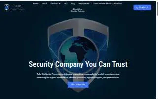 TULLIS WORLDWIDE PROTECTION Dcjs website