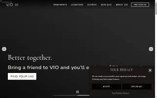 VIO Med Spa of Woodbridge website