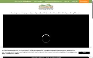 Bellavance Landworks website