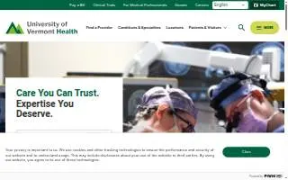Central Vermont Medical Center website