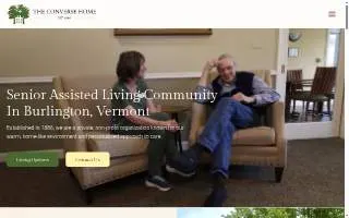 Converse Home of Burlington website