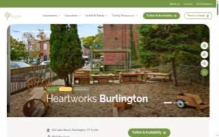 Heartworks in Burlington website