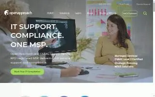 Open Approach, Inc. of Burlington website
