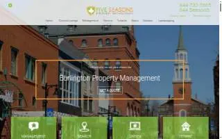 Five Seasons Property Management of Colchester website
