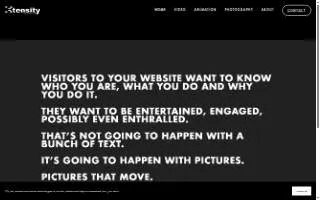 Extensity Creative website