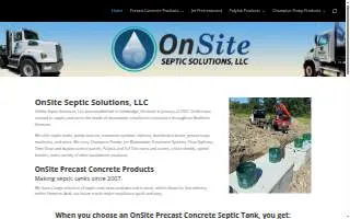 Onsite Septic Solutions, LLC website