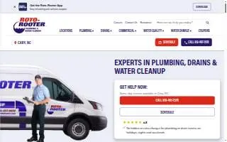 Roto-Rooter Plumbing & Water Cleanup of Essex Junction website