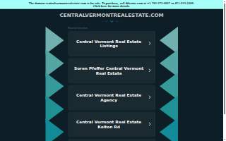 Central Vermont Real Estate