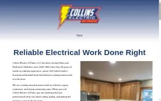 Collins Electric of Montpelier website
