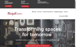 Blodgett Supply website