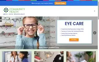 Community Health Pediatrics website