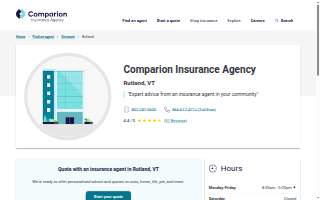 Comparion Insurance Agency