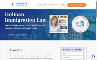 Holman Immigration Law of Rutland