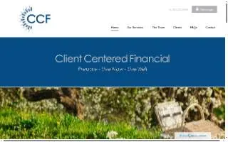 Client Centered Financial of South Burlington website