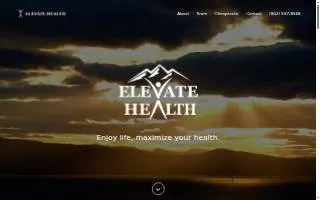 Elevate Health Chiropractic of South Burlington website