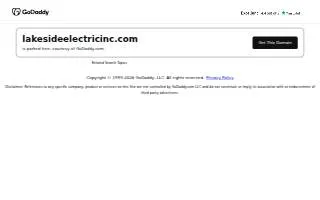 Lakeside Electric Inc. of South Burlington website