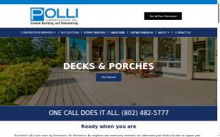 Polli Construction, inc. of South Burlington
