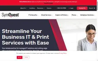 SymQuest of Lebanon website