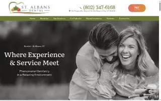 St. Albans Dental website