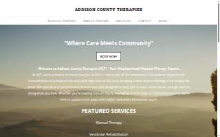Addison County Therapies - Vergennes