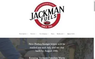 Jackman Fuels Inc. website