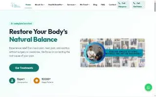 Chiropractic Health & Rehabilitation Center of North Plainfield website