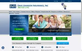 Dave Johnson Insurance, Inc. website