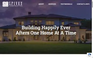 Spivey Building Co. website