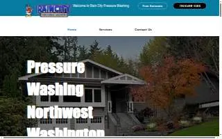 Rain City Pressure Washing llc of Anacortes website