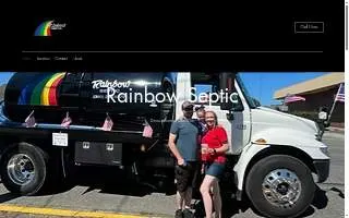 Rainbow Septic website