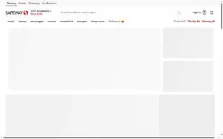 Safeway Pharmacy of Mukilteo website