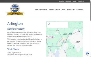Co-op Supply Inc. of Arlington website
