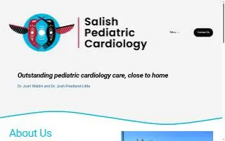 Salish Pediatric Cardiology website