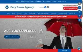 Gary Turner Insurance website