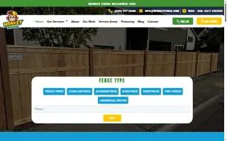 Monkey Fence website